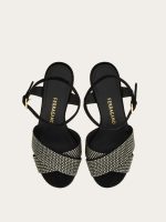 Ferragamo Crystal platform sandal - Image 3
